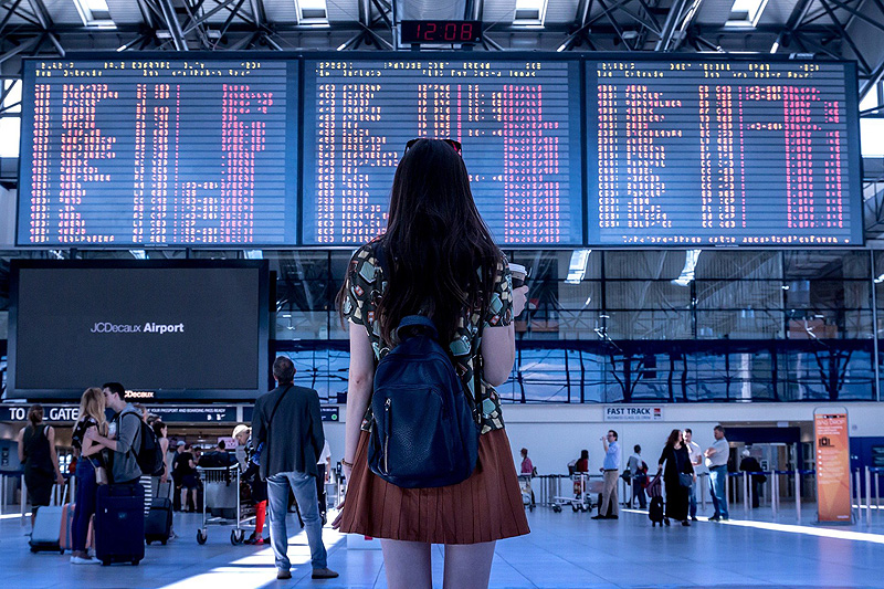 Stress Airport Travel